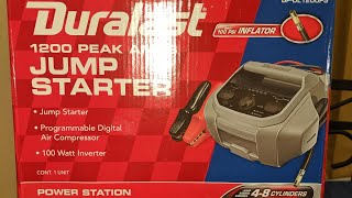 Duralast 1200 Peak Amps Jump Starter [upl. by Vincelette848]