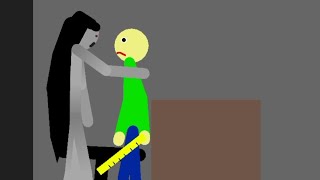 Slendrina vs Baldi Baldis Basic [upl. by Saphra512]