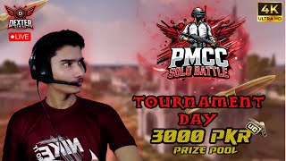 Tournament Day  PMCC Solo Battle  Let the Battle Begin dextergaming pubgmobile tournament [upl. by Ettedanreb]