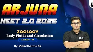 Body Fluids And Circulation  Lecture 01  By Vipin Sharma Sir  Zoology [upl. by Oidacra]