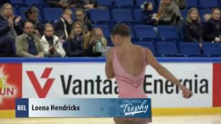 Loena HENDRICKX SP Finlandia Trophy 2016 [upl. by Adaven925]