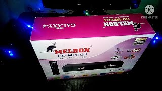 Melbon galaxy 4 Full HD Set Top Box with DLNA Render amp YouTube Features Hindi हिंदी [upl. by Bock977]