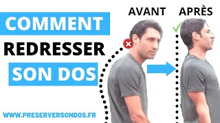 Comment Redresser Son Dos et Ses Épaules SANS TSHIRT CORRECTEUR DE POSTURE [upl. by Josefa]