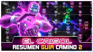 GUIA CAMINO 2 de EL CRISOL y Campeones RECOMENDADOS  marvel batalla mcoc [upl. by Aynekat625]