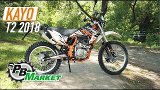 KAYO T2 ENDURO 2018  Обзор от первого лица [upl. by Dori]