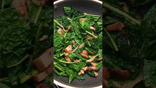 Sautéed Kale and Mushrooms Recipe [upl. by Helas]