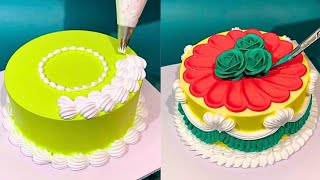 most satisfying cake decorating ideas 226 awesome cake decorating tutorials [upl. by Brigid]