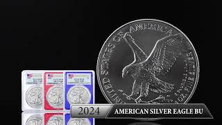 2024 American Silver Eagle Graded 438518 [upl. by Eniamsaj]