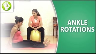 Pregnancy Exercise For Swollen Feet amp Ankles [upl. by Aleahpar]