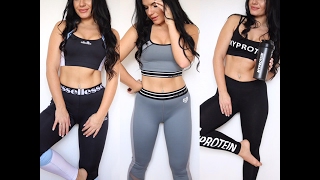 Fitness Clothing HAUL And Try On [upl. by Elia]