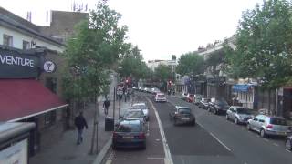 HD Full Visual Of Bus Route 185 Lewisham Station To Victoria Station [upl. by Glanville]