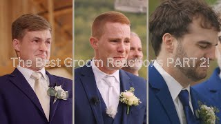 The BEST Compilation of Emotional Groom Reactions Seeing Their Brides PART 2 [upl. by Nniuqal85]