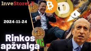 🎢JAV akcijų rinka I Idėjos nvidia bitcoin msft mstr trump elonmusk dogecoin eth [upl. by Amabel758]