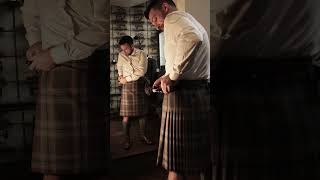 How to wear a Sporran with a Kilt  Kilt Outfit How To Guide [upl. by Bellamy443]