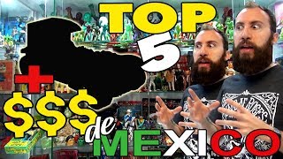 LOS JUGUETES MÁS CAROS Y RAROS DE MÉXICO TOP 5 MOST EXPENSIVE amp RARE MEXICAN VINTAGE TOYS MADHUNTER [upl. by Einaej]