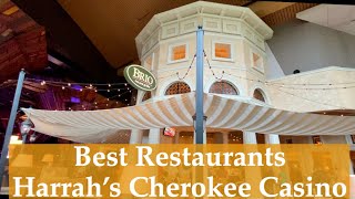 Best Restaurants at Harrahs Casino Cherokee  Cherokee North Carolina Casino [upl. by Nnylekoorb712]