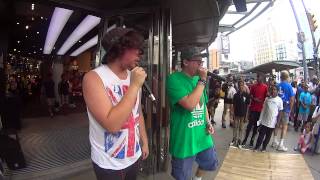 Toronto Buskerfest 2014  Adidas Store  Yonge amp Dundas Beatspawn [upl. by Alexio]