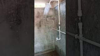 Bathroom Pipeline Fitting Video Mondaltech pipefitting ytshorts electrical electricalpiping [upl. by Orel715]