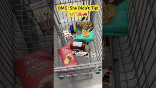 OMG SHE DIDN’T TIP 😳🛒🛍️🚗 shorts dollarama ubereats shoppingvlog gigworker gigwork [upl. by Anahsar554]