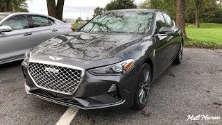 Quick Drive 2019 Genesis G70 33T AWD [upl. by Nysa481]