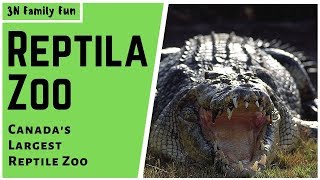 REPTILIA ZOO Whitby  CANADAS LARGEST REPTILE ZOO  Class Trip [upl. by Evanthe388]