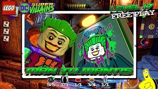 Lego DC SuperVillains Level 17  Man to Mantis FREE PLAY All Collectibles  HTG [upl. by Kamin843]