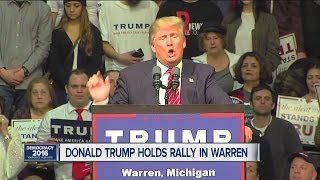 Donald Trump in Macomb County [upl. by Salocin]