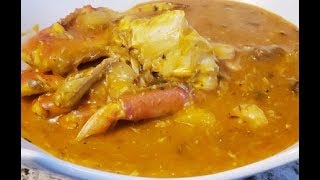 Ebbehsenegambian seafood soup [upl. by Grey]