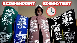 The Shocking Truth About Screenprint Speed for Clothing Brands [upl. by Adelina]