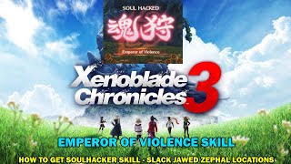 Xenoblade chronicles 3 walkthrough  How to unlock emperor of violence  Slack jawed zephal location [upl. by Ennovoj]