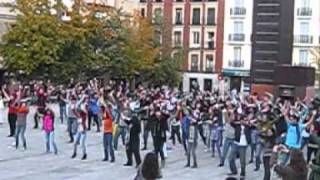 Flash Mob Mamma Mia Madrid [upl. by Martin]