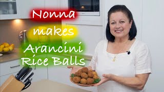 How to make the best Arancini Rice Balls by Nonna  Italian Classic [upl. by Vidal]