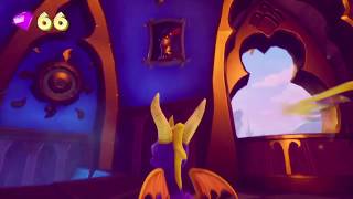 Spyro Reignited Trilogy High Caves Burn Hidden Painting Skill Point [upl. by Ninette]