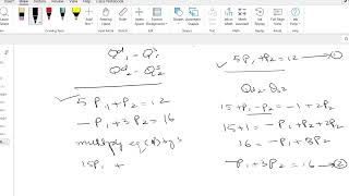 The general equilibrium model with two goods discussion econ 103part2 [upl. by Nallij]