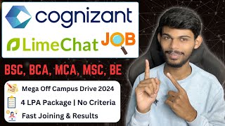 New Cognizant Mega Hiring 2024  Graduate amp Engineer Trainee  All Details [upl. by Oigaib611]