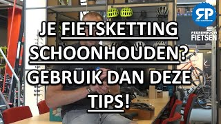 JE FIETSKETTING SCHOONHOUDEN GEBRUIK DAN DEZE TIPS [upl. by Idolem]