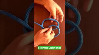 How to tie fireman chair knot [upl. by Yur161]