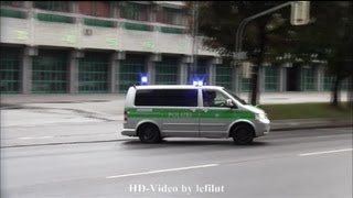 PKW Polizei HVD höherer Beamter vom Dienst rückt von der BF Wache in Augsburg zum Einsatz ab [upl. by Analos]