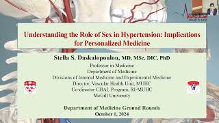 Oct12024 MUHC Medical Grand Rounds by DrStyliani Stella Daskalopoulou MD MSc DIC PhD [upl. by Dennison466]