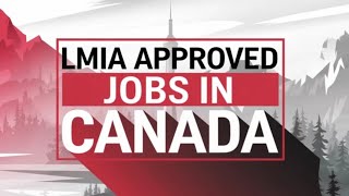 LMIA APPROVED JOBS IN CANADA OCT 2024 70000 YEARLY [upl. by Akeihsat]