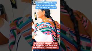 PCRNoticias  Intervención por una manta en Movilización 👉 lee lima limaperu videos usa [upl. by Jessalyn]