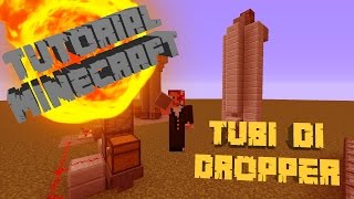 Tutorial Minecraft  Tubi in Minecraft Vanilla Droper [upl. by Ettolrahs146]