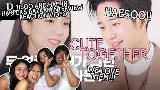 Jisoo and Hae in Harpers Bazaar Interview Reaction Video  Pinkpunk TV [upl. by Sayette526]