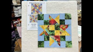 White Flower Quilt Shop Revised Visit and Making Their All Missouri Shop Hop 2024  Block 129 [upl. by Yrtua]