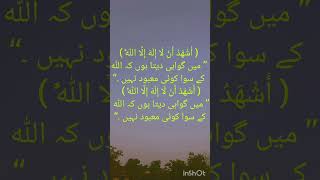 meaning of azan beautiful azan islamicvideo [upl. by Eiramnaej]