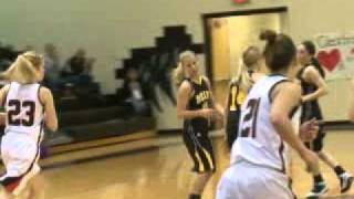 110204 Pine River at Clearbrook Gonvick Girls Basketball [upl. by Hawken963]