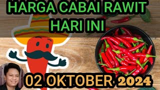 update harga cabai rawit hari ini 2 Oktober 2024 di pasar induk pare kediri jawa timur [upl. by Krigsman]