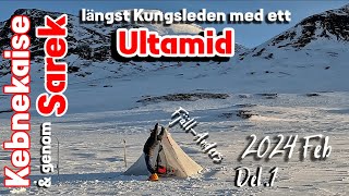 Från Kebnekaise till Sarek via Kungsleden i ett Ultamid 4P [upl. by Gleeson324]