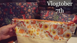 Making Project Bags  Vlogtober 7th 2024 [upl. by Mutua104]