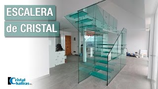 Escalera de cristal en Tenerife  montaje completo [upl. by Myer]